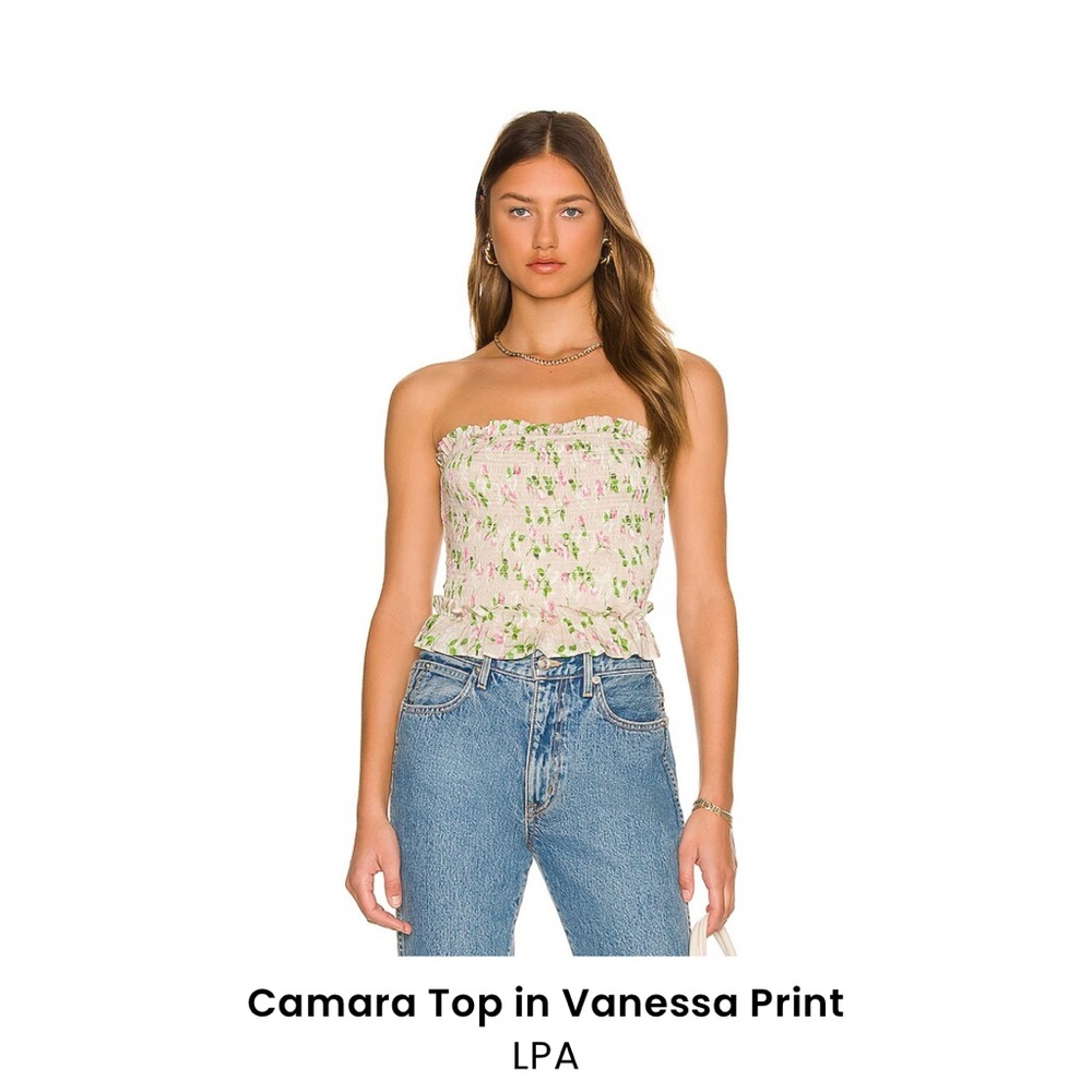 LPA tie back blouse
